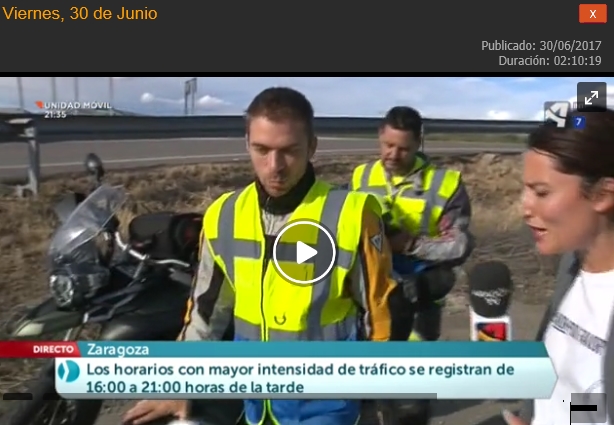 Participación TV Aragón en Abierto y 6 consejos para la vida