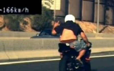Búsqueda y localización delincuente en moto.