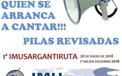IMU Sargantana… ruta solidaria… para defender motoristas.