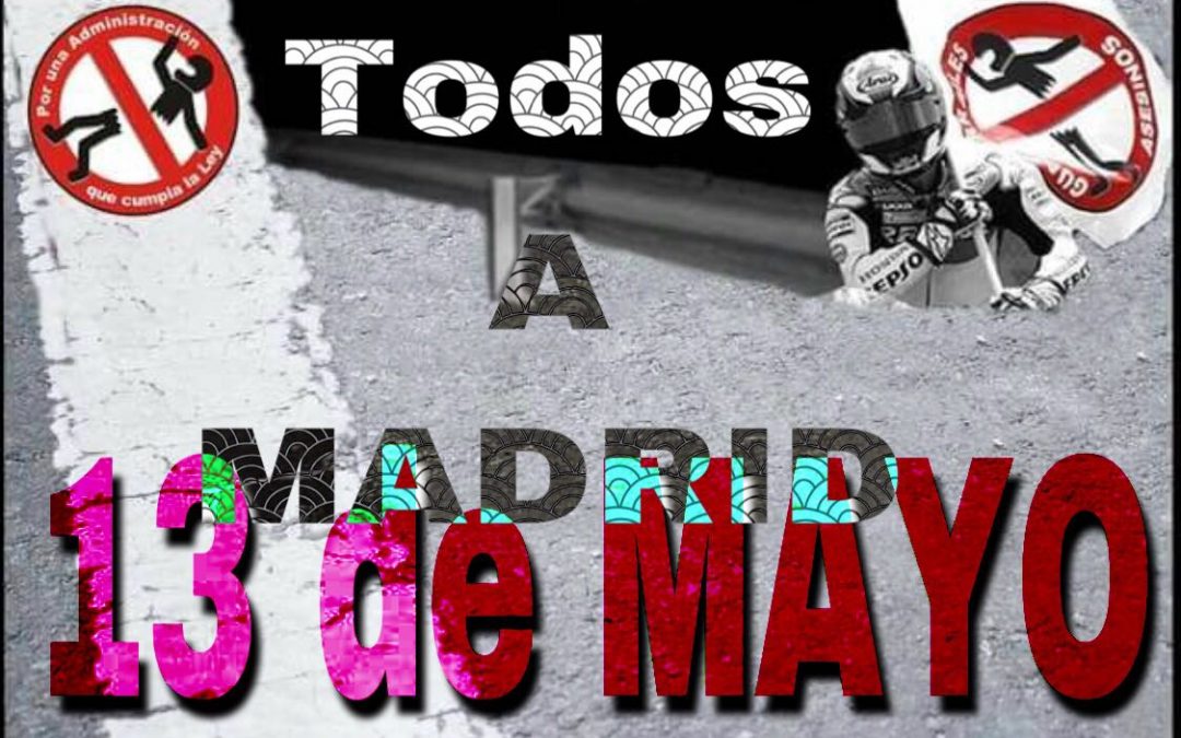 Domingo 13 de mayo en Madrid. Convocatoria manifestación.