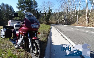 Denunciada curva peligrosa en Barcelona proximidades circuito de Castellolí