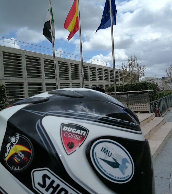 Reunión Junta Extremadura. Seguridad vial motociclistas