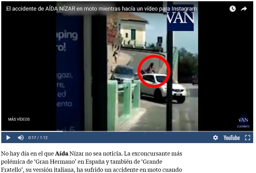 El caso de una tía “idiota”