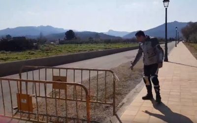 Poner obstáculos, un delito contra la seguridad vial