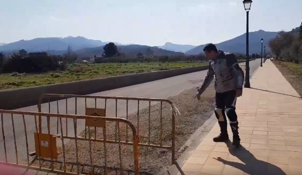 Poner obstáculos, un delito contra la seguridad vial