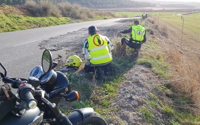 23 Víctimas de accidente de moto este fin de semana