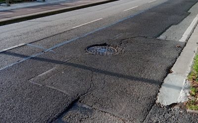 Denunciada alcantarilla y otras incidencias de riesgo en San Sebastián