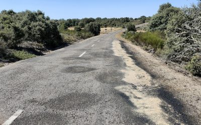 DENUNCIA: Áridos en la calzada -Zamora