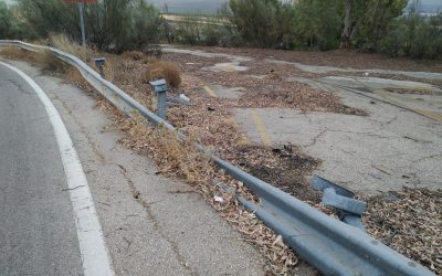 IMU denuncia en Jaén la carretera ilegal y peligrosa N-322