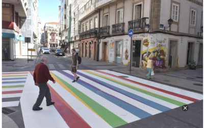 Requerimiento a la DGT rectificación aval pasos para peatones ilegales en A Coruña