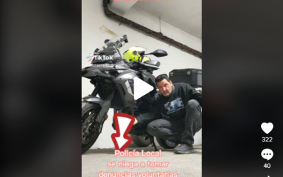 La policía local de Zamora se niega a recibir denuncias de los ciudadanos por temas de seguridad vial.