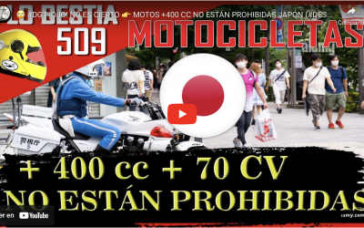 DGT, recuerda que en Japón NO están prohibidas las motocicletas de más de 400cc