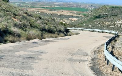 EL GOBIERNO DE ARAGÓN PONE EN PELIGRO LA VIDA E INTEGRIDAD DE LOS CIUDADANOS EN LA CARRETERA A-2214 DESDE HACE MÁS DE 16 AÑOS.